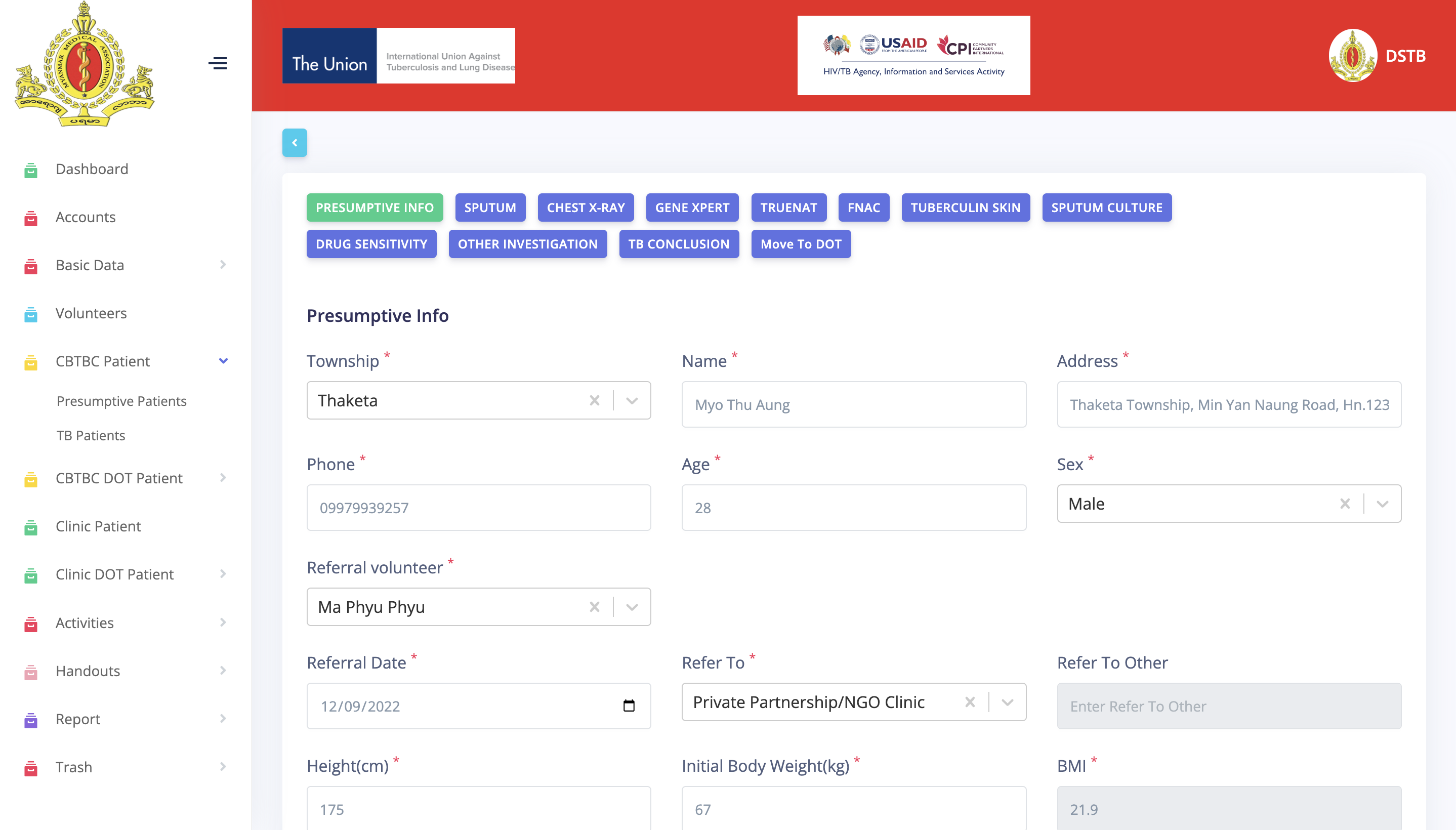 Dashboard Simple Page 3